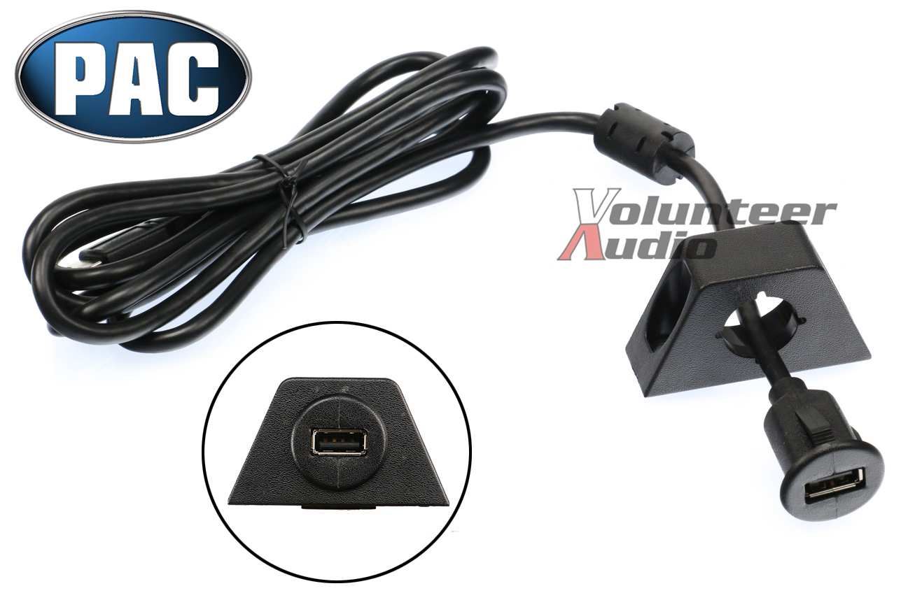 Purchase PAC USBCBL 6ft USB Extension Cable with 2 Mounting Brackets in